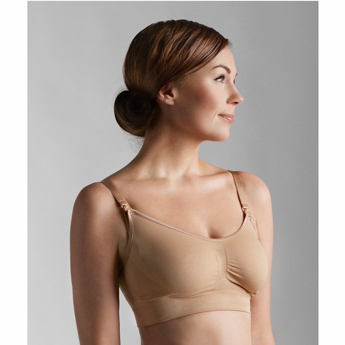 Carriwell - Grudnjak za dojenje bez šavova - boja kože