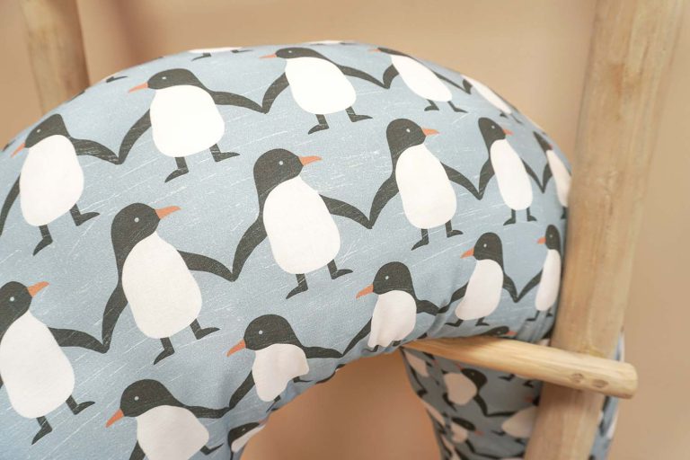 Minigreeny- Jastuk za dojenje od organskog pamuka - Pingi Blue