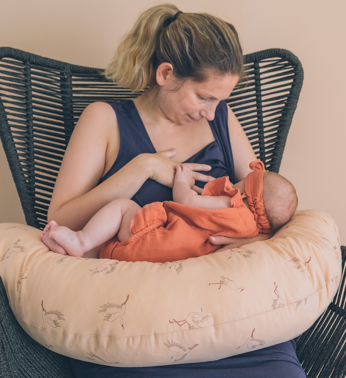 Baobaby - Jastuk za dojenje od organskog pamuka - Malena