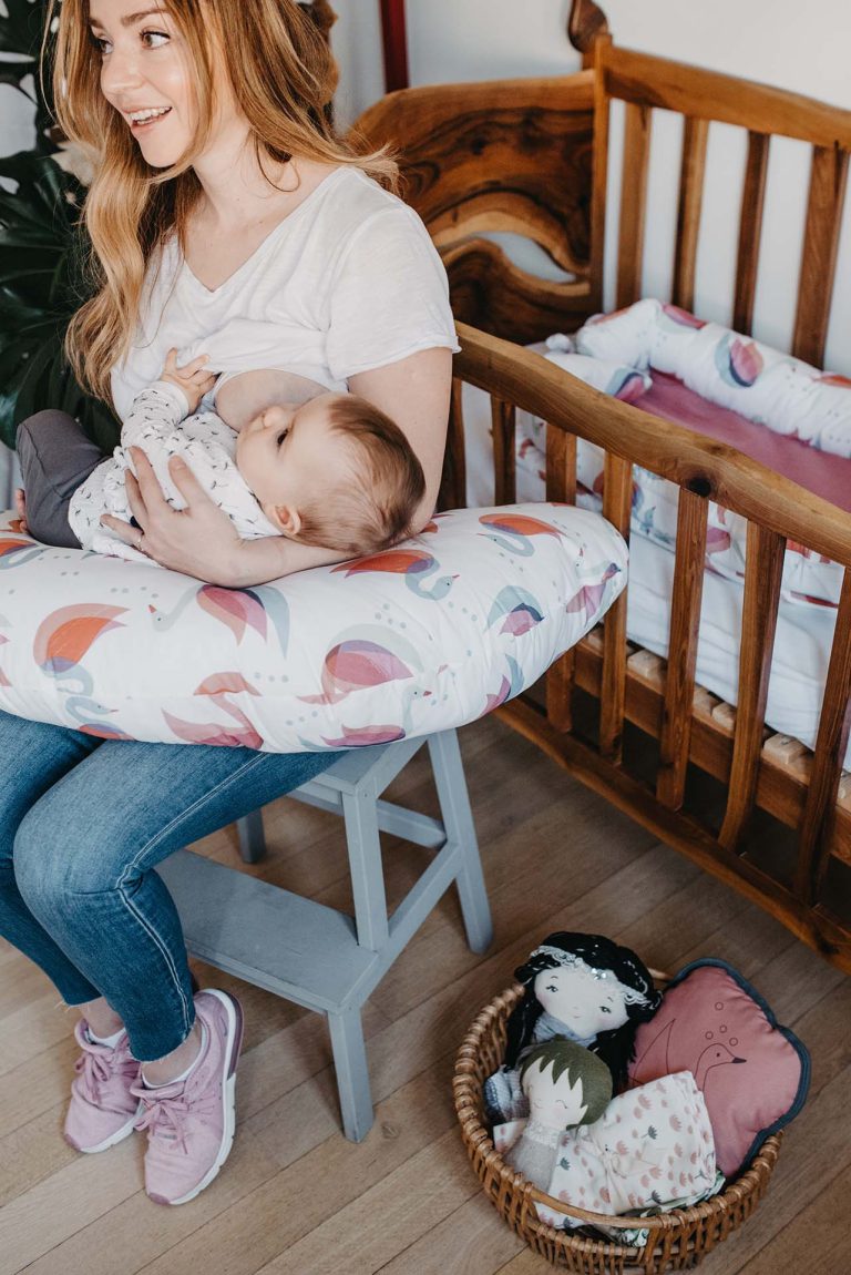 Minigreeny komplet jastuk i presvlaka, Little Leaves