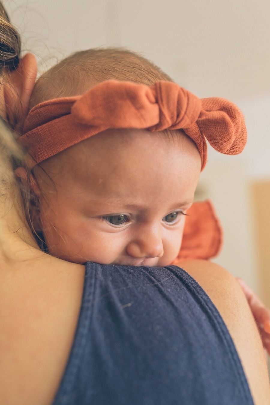 Baobaby traka za kosu - muslin, Copper Glow-24567