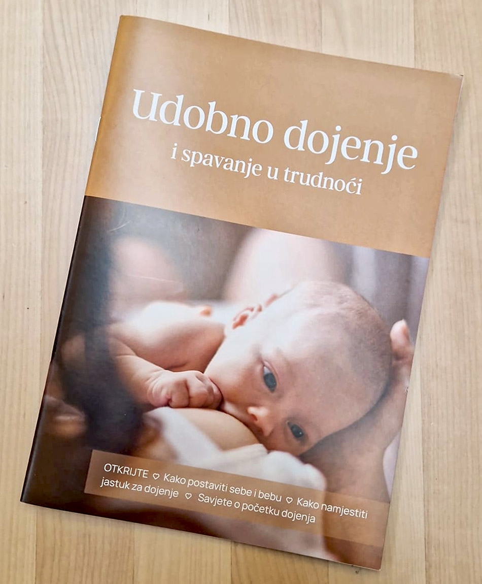 Minigreeny - Jastuk za dojenje - brošura