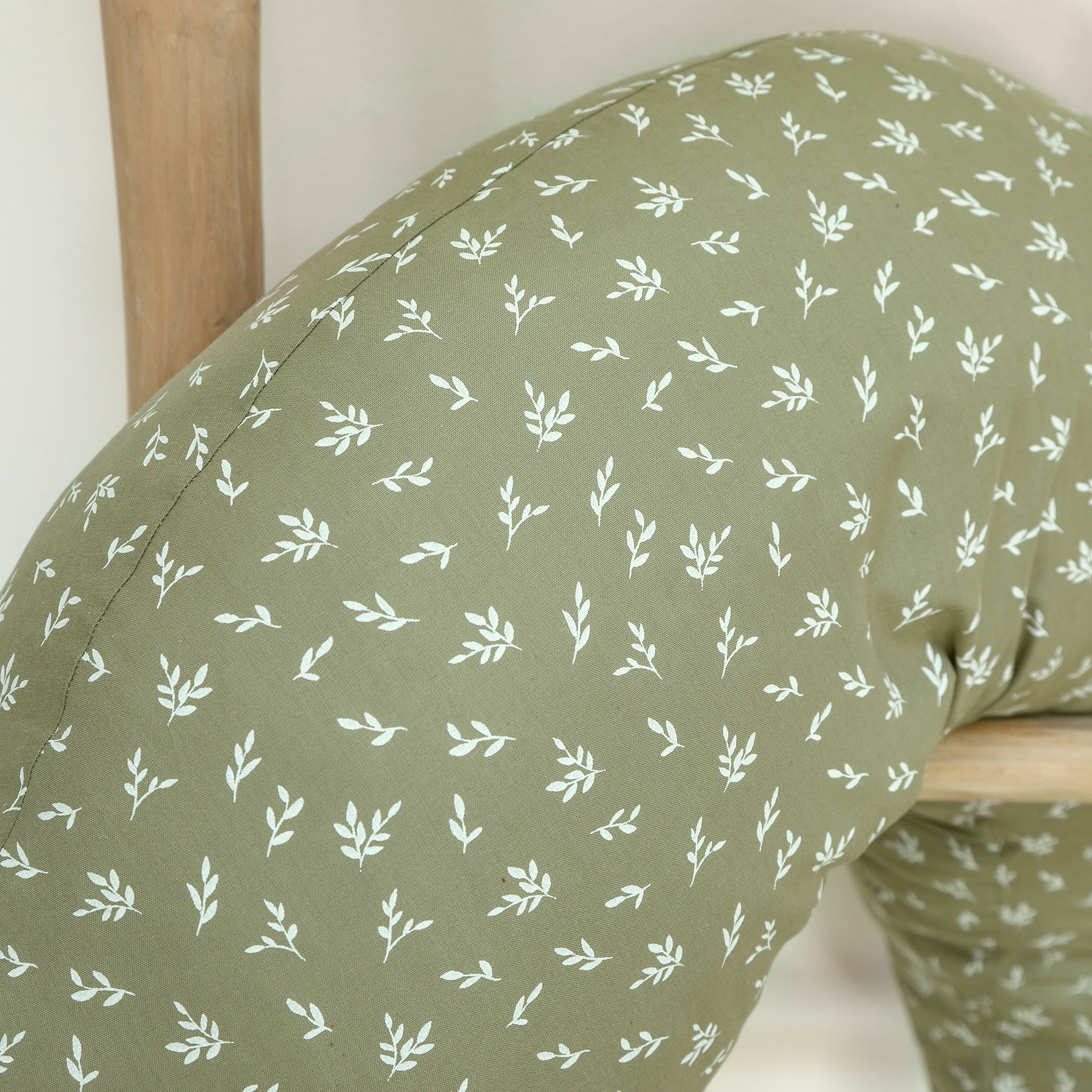 Minigreeny jastuk za dojenje - maslinasti listići