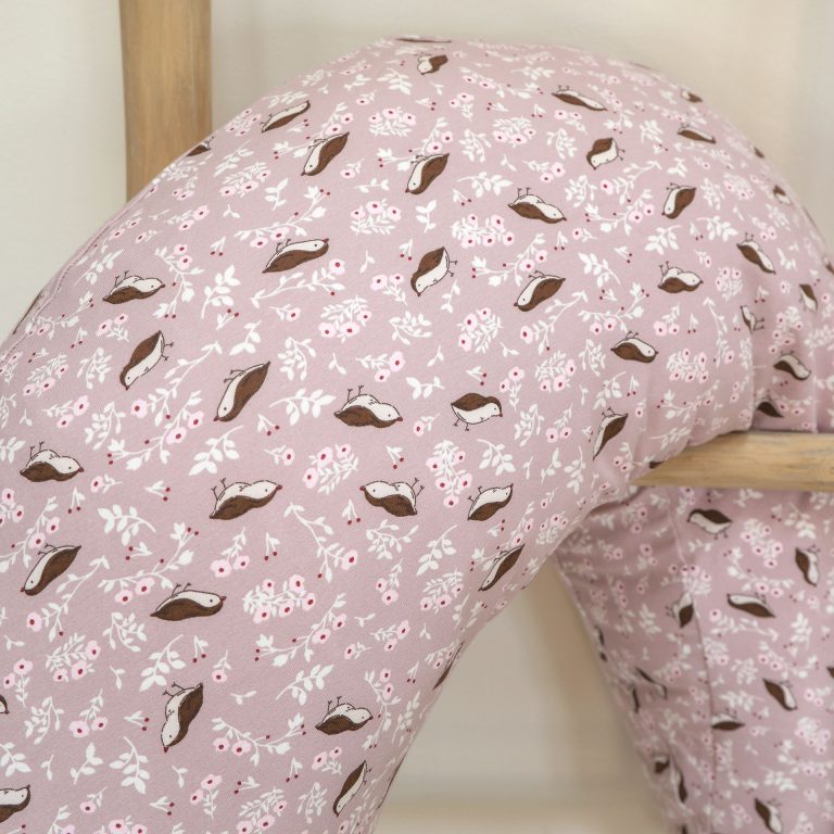 Minigreeny jastuk za dojenje + mako presvlaka Ptičice