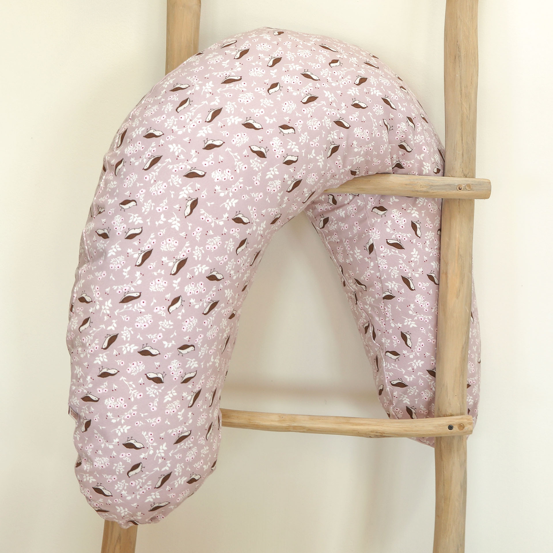 Minigreeny jastuk za dojenje + mako presvlaka Ptičice