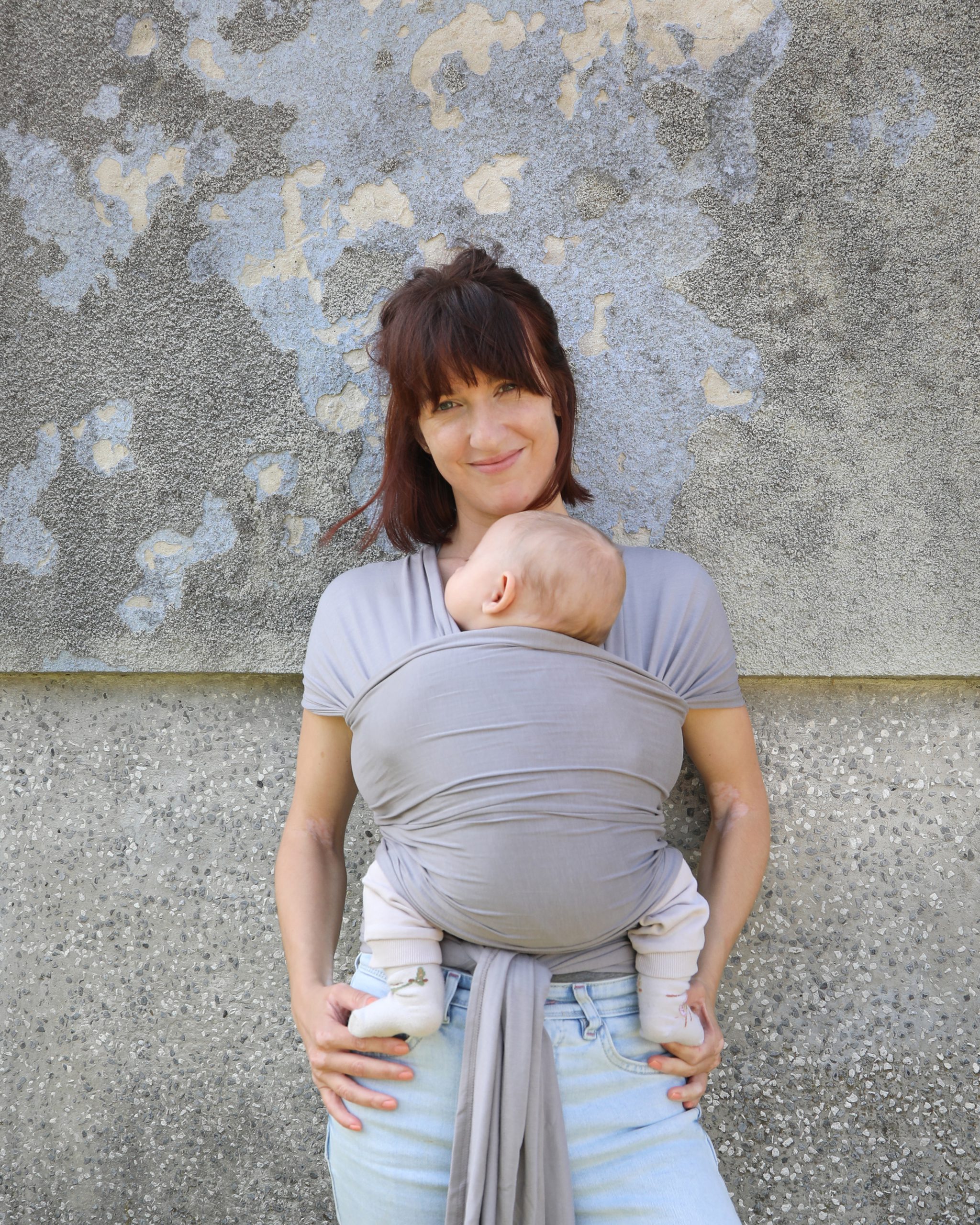 Minigreeny bambus lagana marama - Topla siva