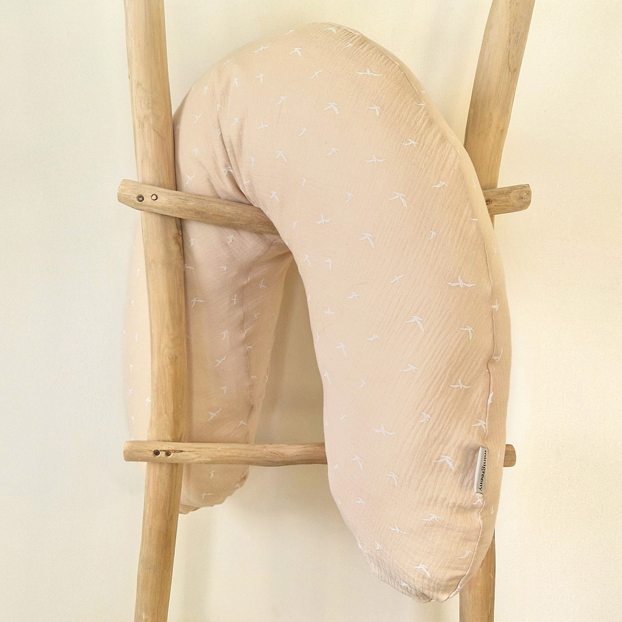 Minigreeny jastuk za dojenje + muslin presvlaka Galeb