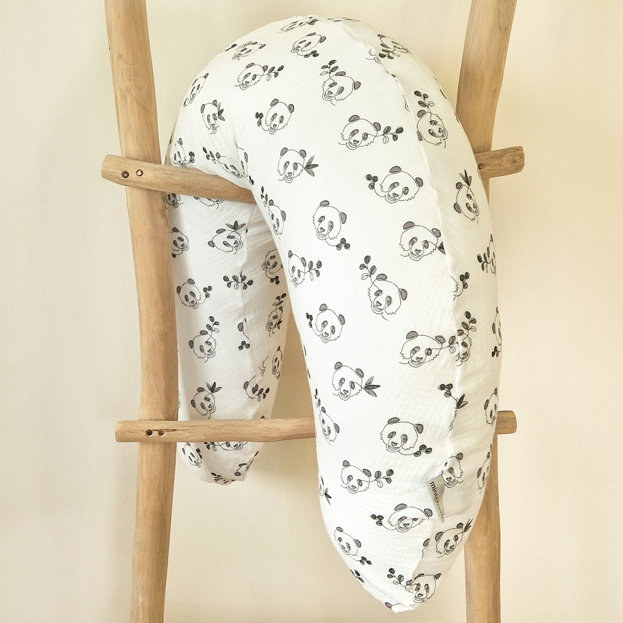 Minigreeny jastuk za dojenje + muslin presvlaka Panda